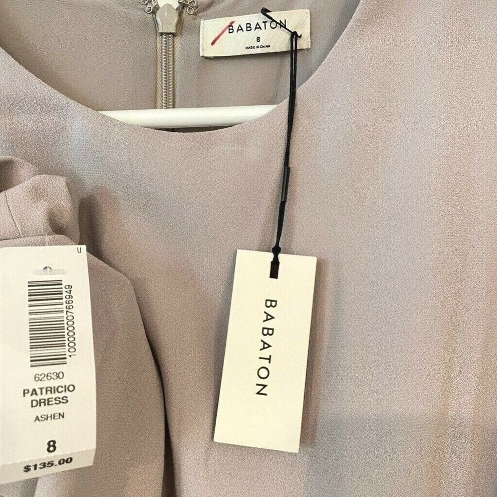 Aritzia Babaton Patricio T Shirt A Line Dress Gray